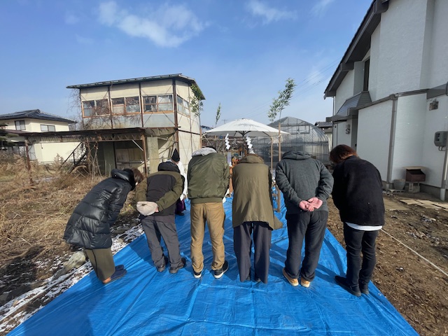 須坂市　地鎮祭