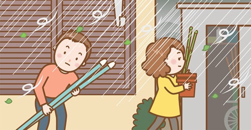 大雨
