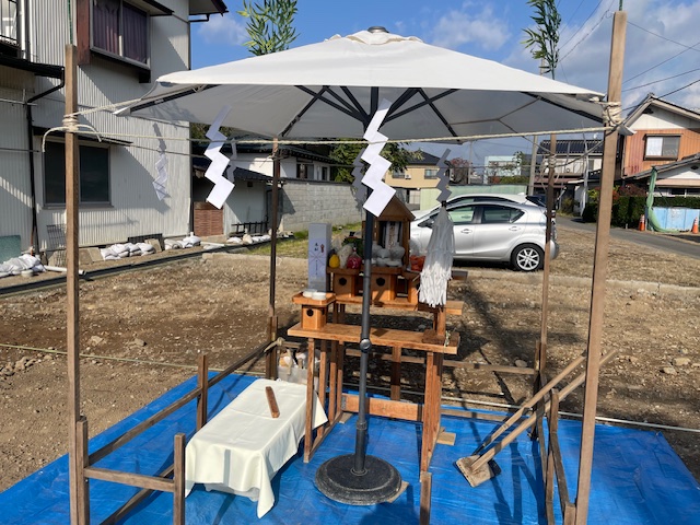 千曲市　地鎮祭