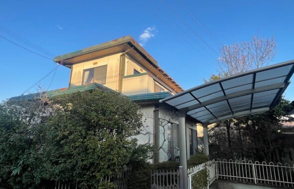 旧家屋解体開始