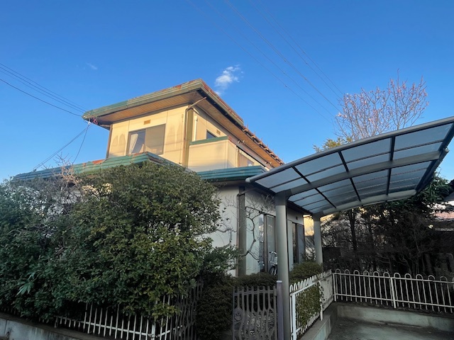 旧家屋解体開始