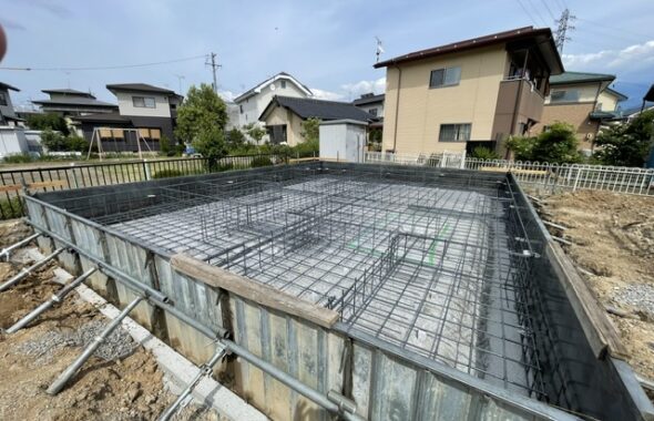 基礎配筋工事