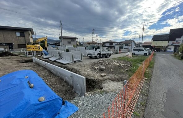 中野市　造成工事